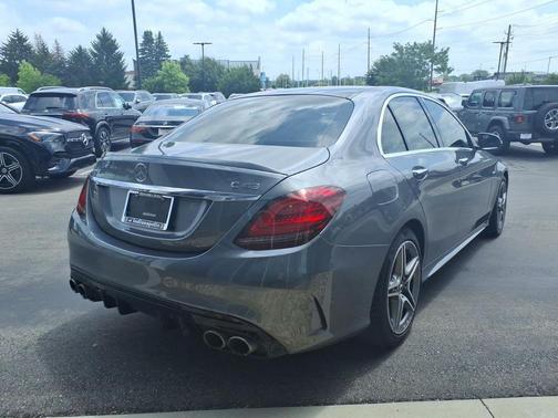 Selenite Gray Metallic 2020 Mercedes-Benz AMG C 43 Base 4MATIC