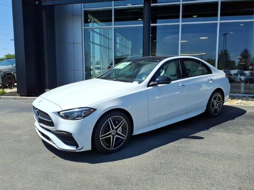 MANUFAKTUR Moonlight White Metallic 2026 Mercedes-Benz C-Class C 300 4MATIC