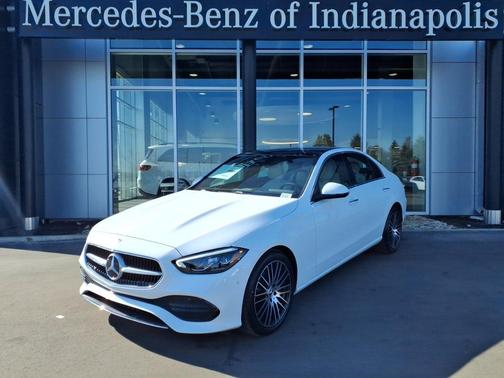 Polar White 2026 Mercedes-Benz C-Class C 300 4MATIC