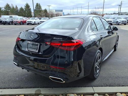 Black 2026 Mercedes-Benz C-Class C 300 4MATIC