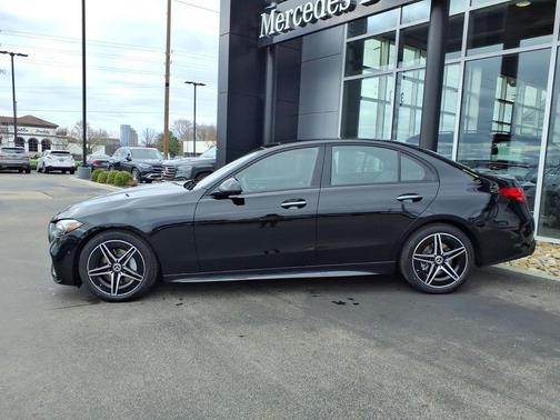 Black 2026 Mercedes-Benz C-Class C 300 4MATIC