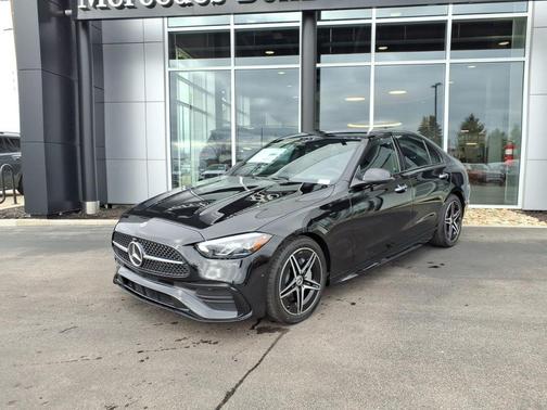 Black 2026 Mercedes-Benz C-Class C 300 4MATIC