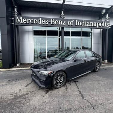 Black 2023 Mercedes-Benz C-Class C 300 4MATIC
