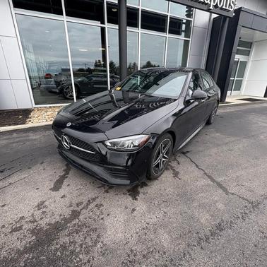 Black 2023 Mercedes-Benz C-Class C 300 4MATIC