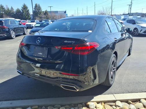 Black 2026 Mercedes-Benz C-Class C 300 4MATIC