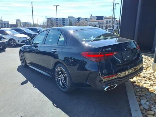 Black 2026 Mercedes-Benz C-Class C 300 4MATIC