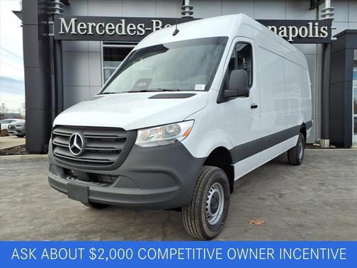 Arctic White 2026 Mercedes-Benz Sprinter 2500 High Roof