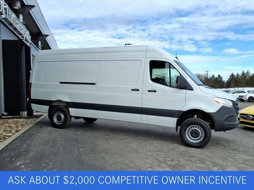 Arctic White 2026 Mercedes-Benz Sprinter 2500 High Roof