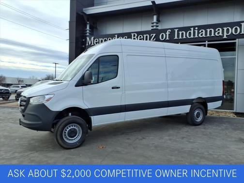 Arctic White 2026 Mercedes-Benz Sprinter 2500 High Roof