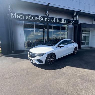 MANUFAKTUR Moonlight White Metallic 2023 Mercedes-Benz EQE 350 Base 4MATIC