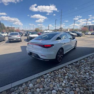 MANUFAKTUR Moonlight White Metallic 2023 Mercedes-Benz EQE 350 Base 4MATIC