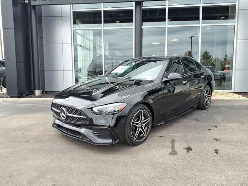 Black 2026 Mercedes-Benz C-Class C 300 4MATIC