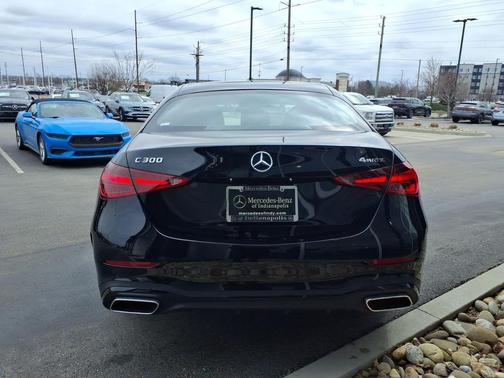 Black 2026 Mercedes-Benz C-Class C 300 4MATIC