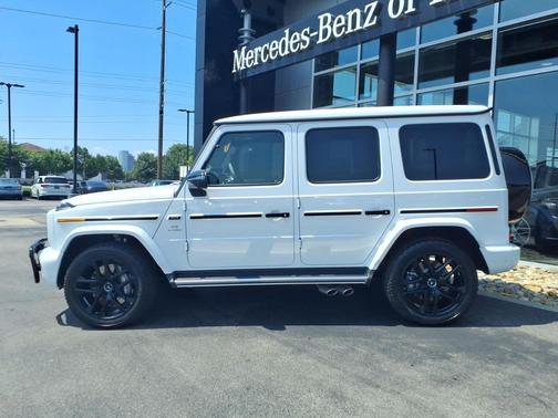 Moonlight White 2025 Mercedes-Benz AMG G 63 4MATIC