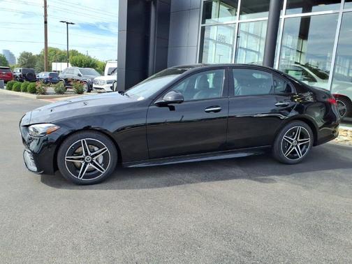 Black 2026 Mercedes-Benz C-Class C 300 4MATIC