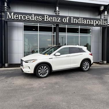 Majestic White 2020 INFINITI QX50 ESSENTIAL