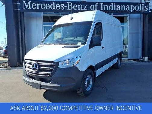 Arctic White 2026 Mercedes-Benz Sprinter 2500 Standard Roof