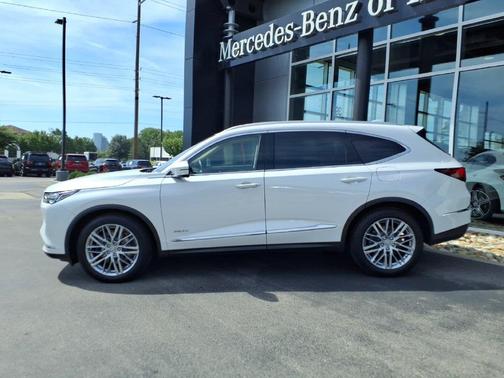 Platinum White Pearl 2023 Acura MDX Advance