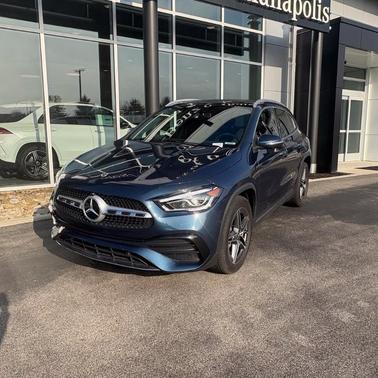 Denim Blue Metallic 2021 Mercedes-Benz GLA 250 Base 4MATIC