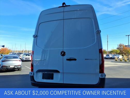Arctic White 2026 Mercedes-Benz Sprinter 3500XD 170 WB High Roof Cargo