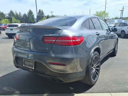 Selenite Gray Metallic 2019 Mercedes-Benz AMG GLC 43 4MATIC Coupe