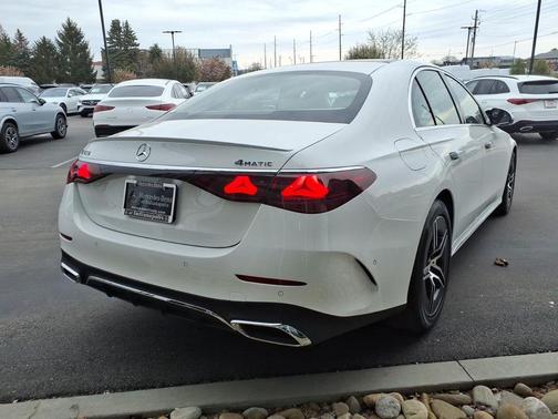 White 2026 Mercedes-Benz E-Class E 450 4MATIC