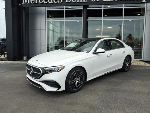 White 2026 Mercedes-Benz E-Class E 450 4MATIC