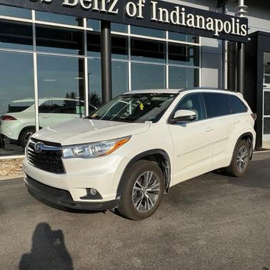 Blizzard Pearl 2016 Toyota Highlander XLE
