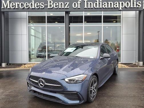 Twilight Blue Metallic 2026 Mercedes-Benz C-Class C 300 4MATIC