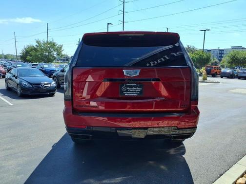 Radiant Red 2026 Cadillac Escalade Platinum Sport