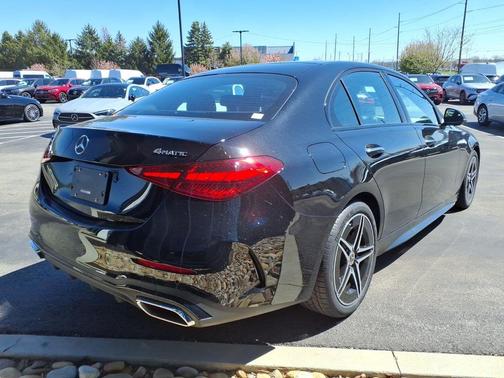 Black 2026 Mercedes-Benz C-Class C 300 4MATIC