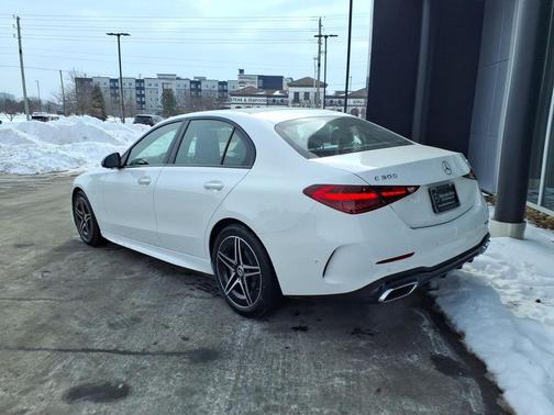 White 2026 Mercedes-Benz C-Class C 300 4MATIC