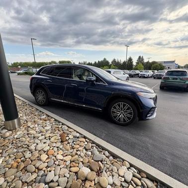 Twilight Blue Metallic 2023 Mercedes-Benz EQS 580 Base 4MATIC