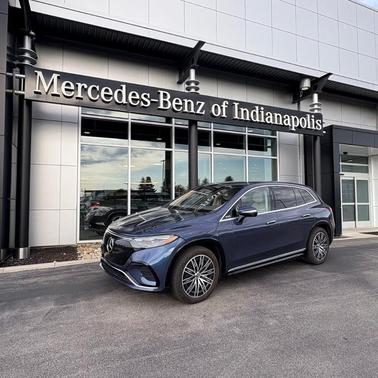 Twilight Blue Metallic 2023 Mercedes-Benz EQS 580 Base 4MATIC