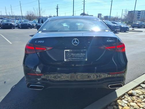 Black 2026 Mercedes-Benz C-Class C 300 4MATIC
