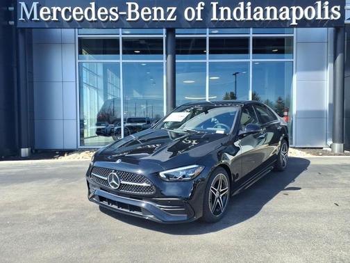 Black 2026 Mercedes-Benz C-Class C 300 4MATIC