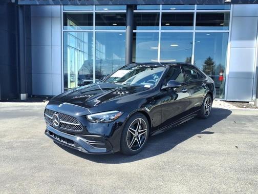 Black 2026 Mercedes-Benz C-Class C 300 4MATIC