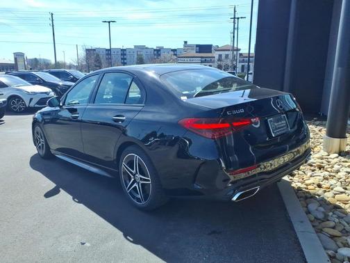 Black 2026 Mercedes-Benz C-Class C 300 4MATIC