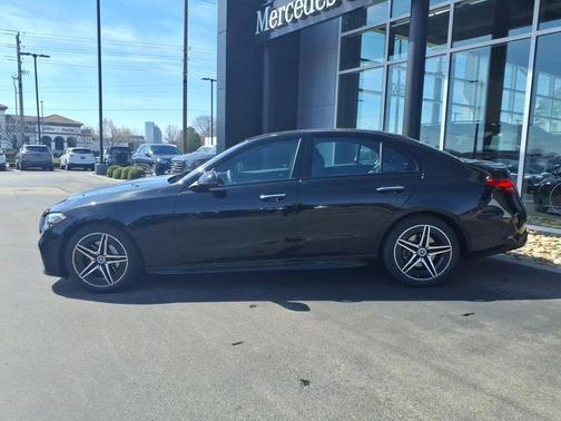 Black 2026 Mercedes-Benz C-Class C 300 4MATIC