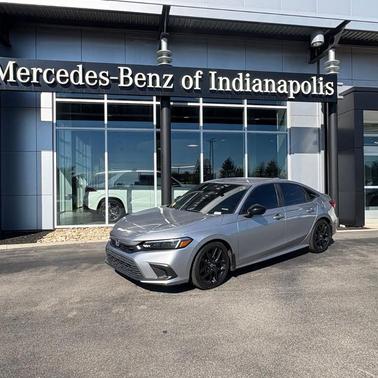 Lunar Silver Metallic 2022 Honda Civic Sport