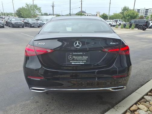 Black 2026 Mercedes-Benz C-Class C 300 4MATIC