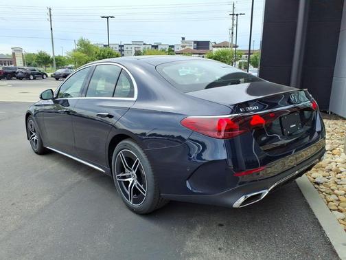 Blue 2026 Mercedes-Benz E-Class E 350 4MATIC