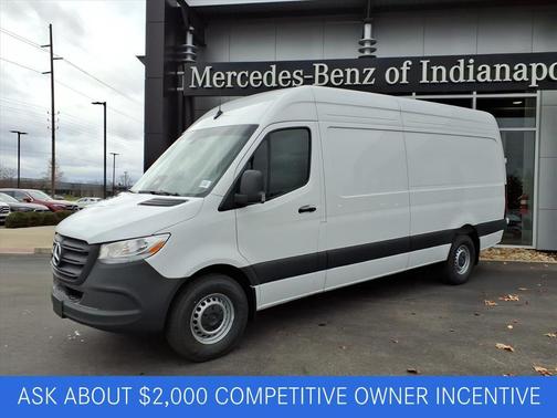 Arctic White 2026 Mercedes-Benz Sprinter 2500 High Roof