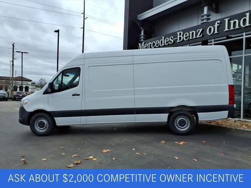 Arctic White 2026 Mercedes-Benz Sprinter 2500 High Roof