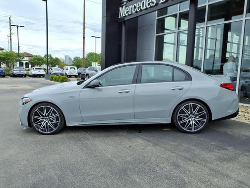 Alpine Gray 2026 Mercedes-Benz AMG C 43 Base 4MATIC