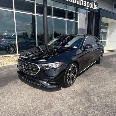 Black 2025 Mercedes-Benz E-Class E 350 4MATIC