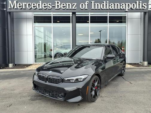 Black Sapphire Metallic 2025 BMW M340 i xDrive