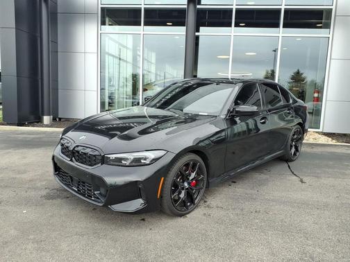 Black Sapphire Metallic 2025 BMW M340 i xDrive