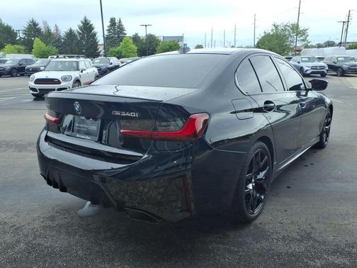 Black Sapphire Metallic 2025 BMW M340 i xDrive