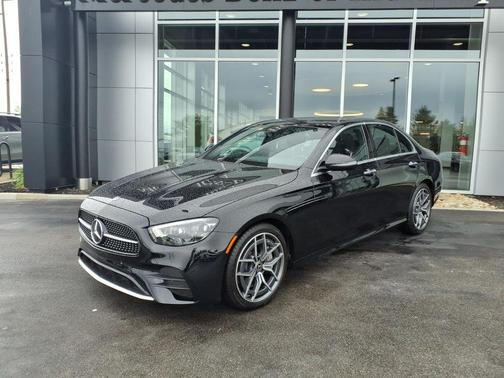 Black 2021 Mercedes-Benz E-Class E 450 4MATIC